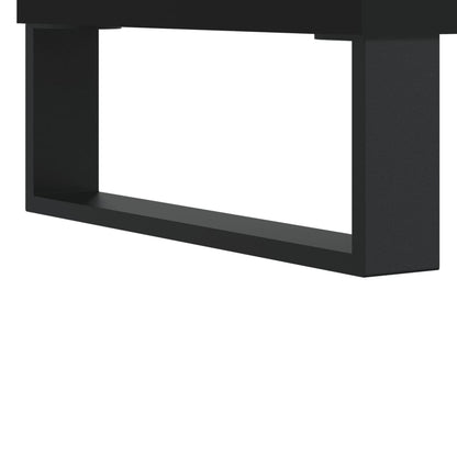 Highboard Black 57x35x90 cm Engineered Wood