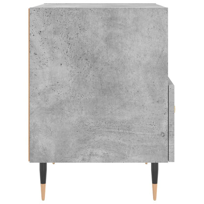 Bedside Cabinets 2 pcs Concrete Grey 40x35x47.5 cm Engineered Wood