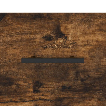 Bedside Cabinets 2 pcs Smoked Oak 40x35x47.5 cm Engineered Wood