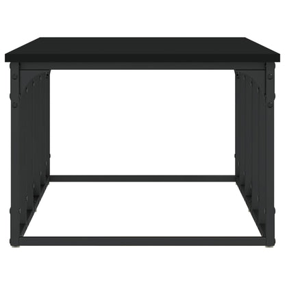 Coffee Table Black 100x50x35.5 cm Engineered Wood