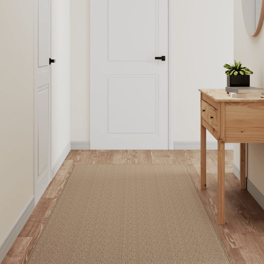 Carpet Runner Sisal Look Sand 80x150 cm