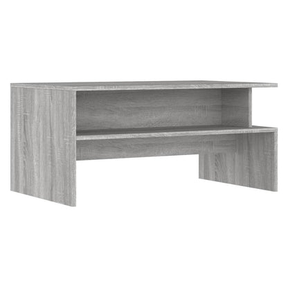 Coffee Table Grey Sonoma 90x55x42.5 cm Engineered Wood