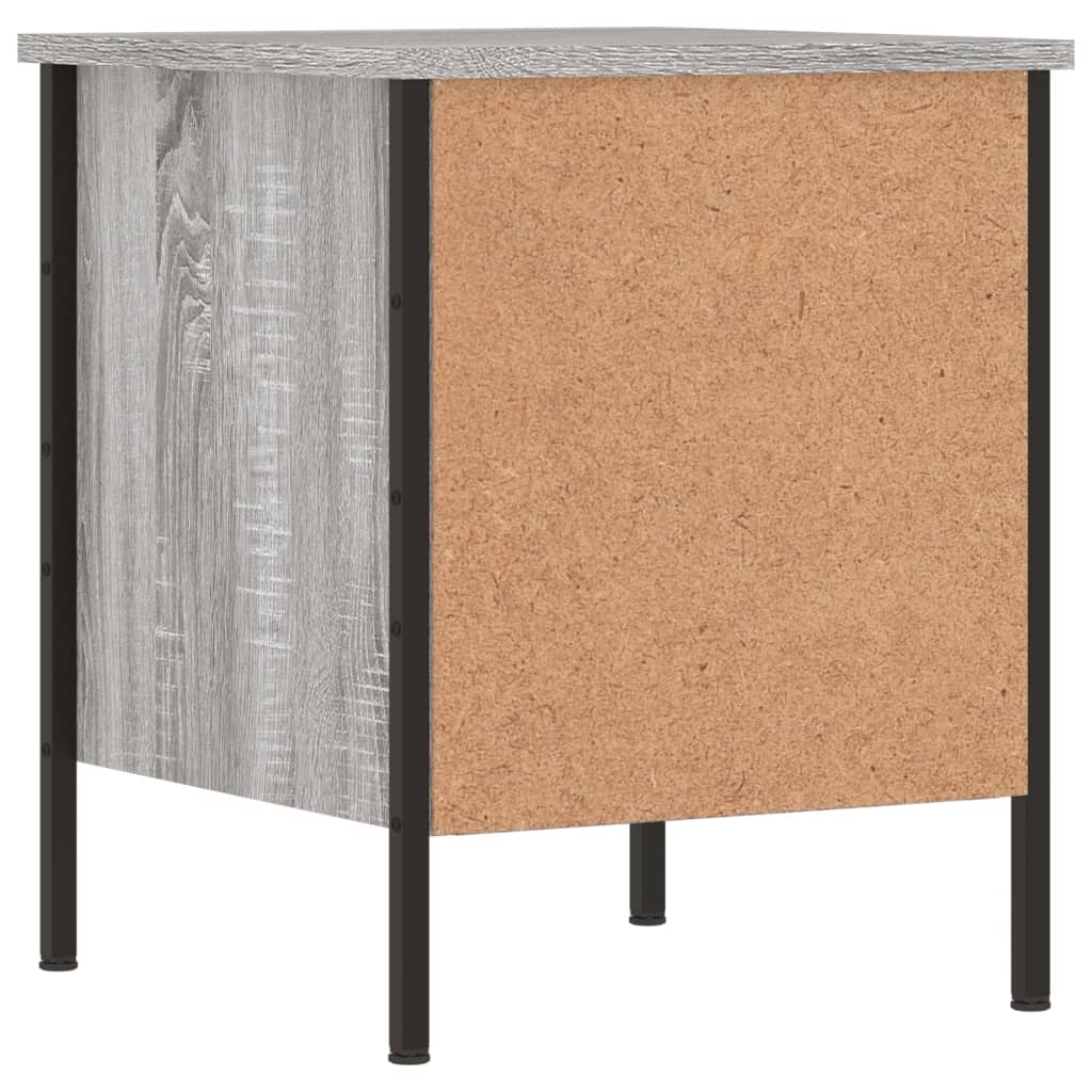 Bedside Cabinets 2 pcs Grey Sonoma 40x42x50 cm Engineered Wood