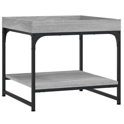 Coffee Table Grey Sonoma 49.5x49.5x45 cm Engineered Wood
