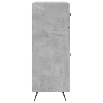 Sideboard Concrete Grey 69.5x34x90 cm Engineered Wood