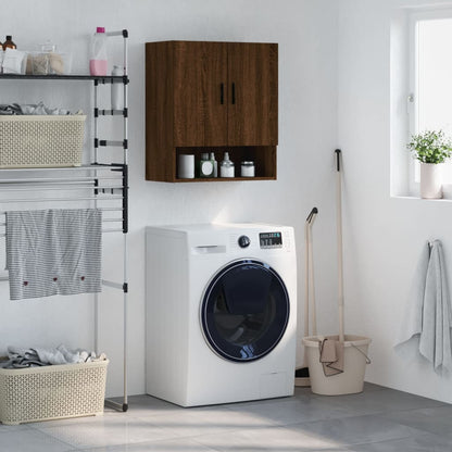 Wall Cabinet Brown Oak 60x31x70 cm Engineered Wood