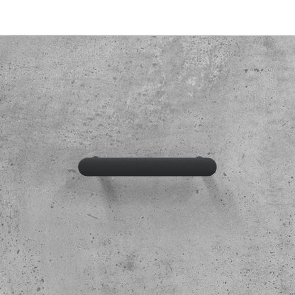 Wall Cabinet Concrete Grey 60x36.5x35 cm Engineered Wood