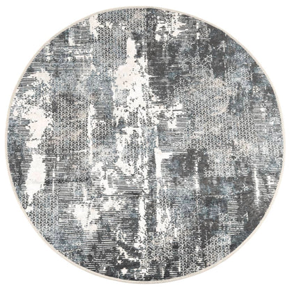 Rug Washable Multicolour Ø 120 cm Anti Slip