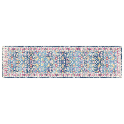 Rug Washable Multicolour 80x300 cm Anti Slip