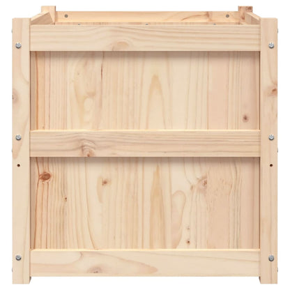 Garden Planter 60x60x60 cm Solid Wood Pine