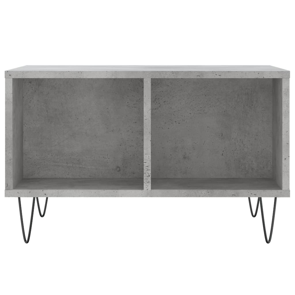 Coffee Table Concrete Grey 60x50x36.5 cm Engineered Wood