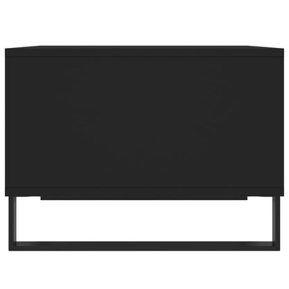 Coffee Table Black 60x50x36.5 cm Engineered Wood