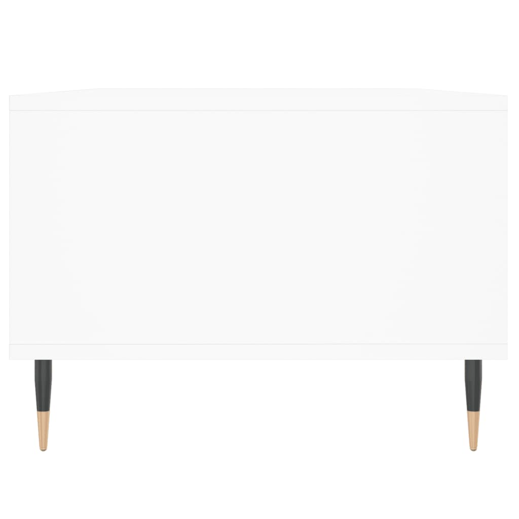 Coffee Table White 90x50x36.5 cm Engineered Wood