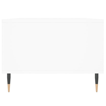 Coffee Table White 90x50x36.5 cm Engineered Wood