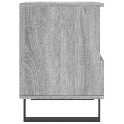 Bedside Cabinet Grey Sonoma 40x35x50 cm Engineered Wood