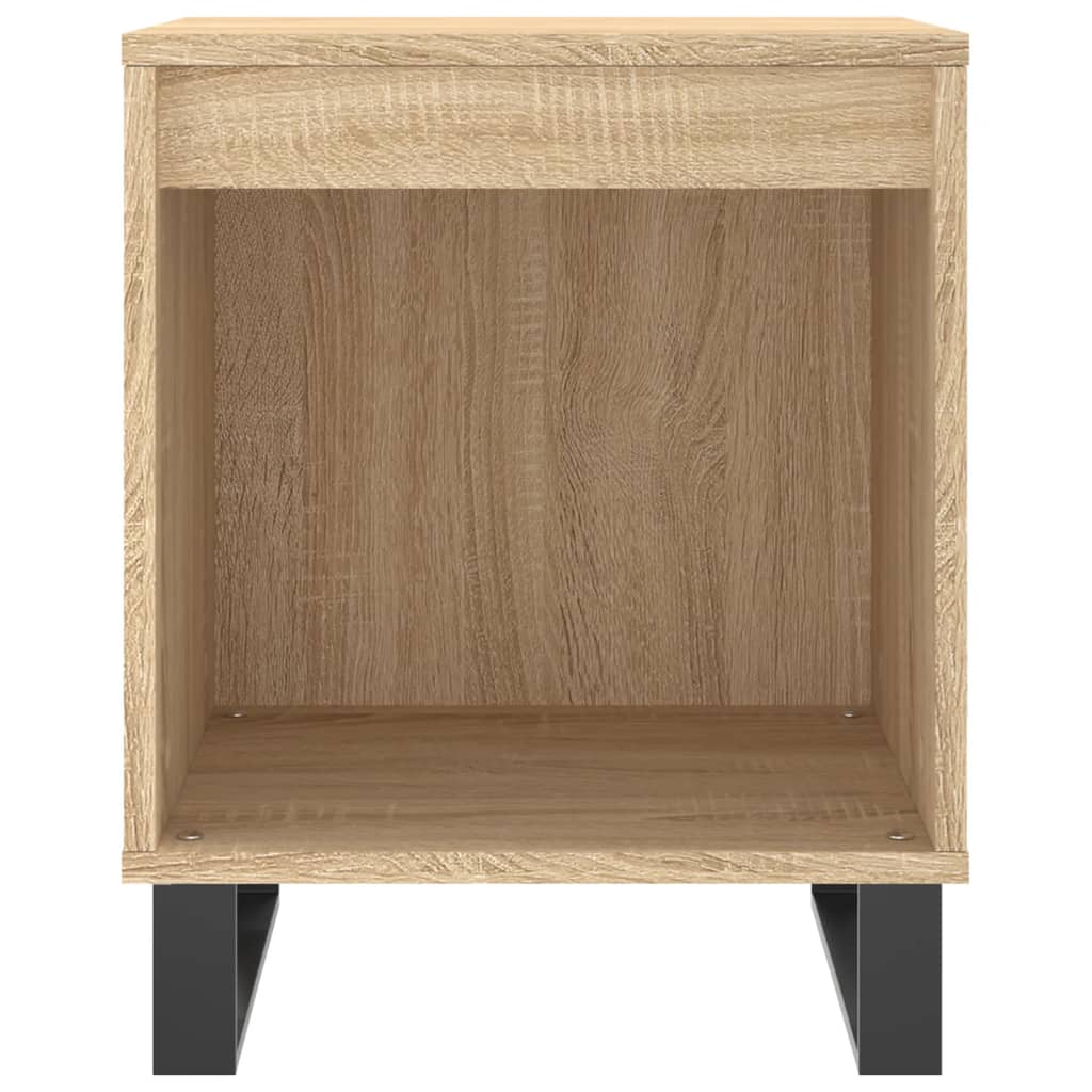Bedside Cabinets 2 pcs Sonoma Oak 40x35x50 cm Engineered Wood