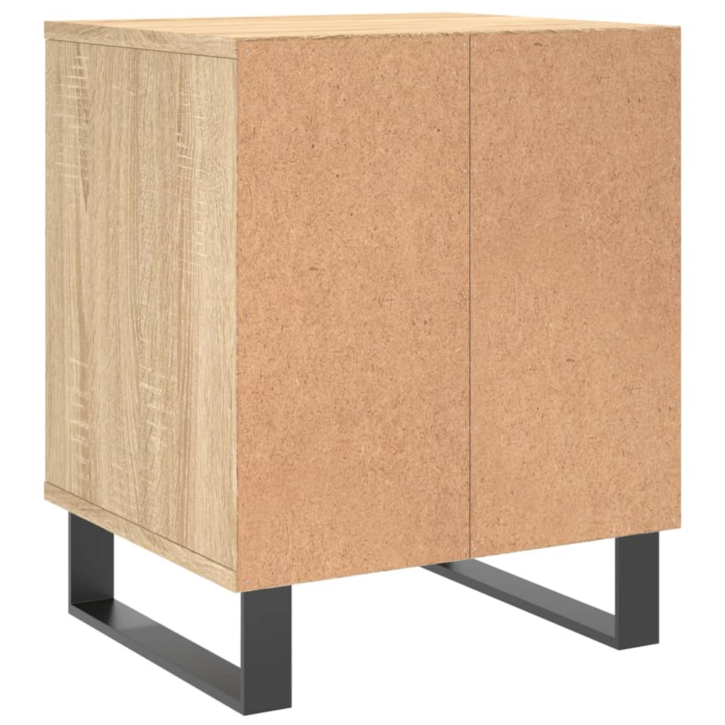Bedside Cabinets 2 pcs Sonoma Oak 40x35x50 cm Engineered Wood