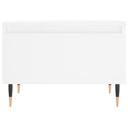 Coffee Tables 2 pcs White 50x46x35 cm Engineered Wood