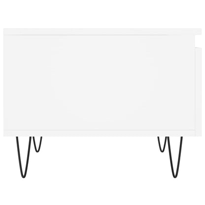 Coffee Tables 2 pcs White 50x46x35 cm Engineered Wood