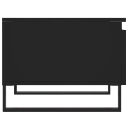 Coffee Tables 2 pcs Black 50x46x35 cm Engineered Wood