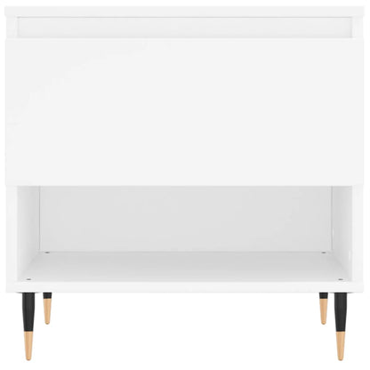 Coffee Table White 50x46x50 cm Engineered Wood