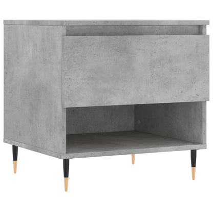 Coffee Table Concrete Grey 50x46x50 cm Engineered Wood