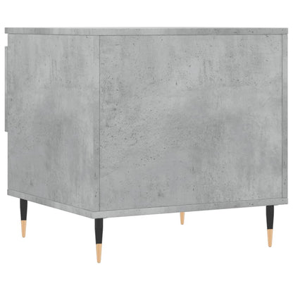 Coffee Table Concrete Grey 50x46x50 cm Engineered Wood