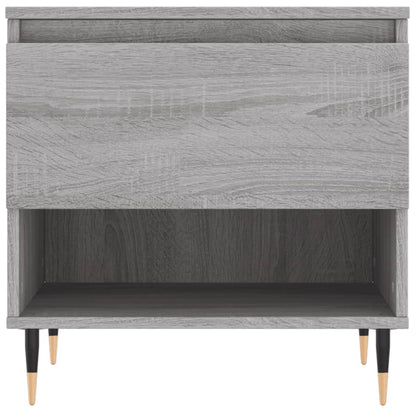 Coffee Table Grey Sonoma 50x46x50 cm Engineered Wood