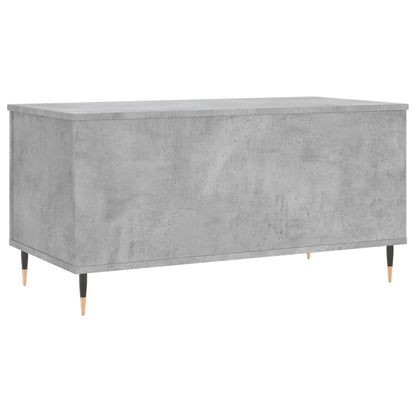 Coffee Table Concrete Grey 90x44.5x45 cm Engineered Wood