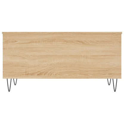 Coffee Table Sonoma Oak 90x44.5x45 cm Engineered Wood