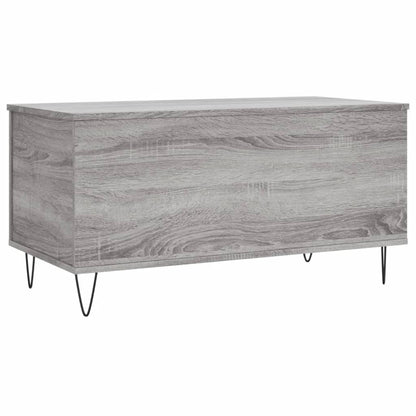 Coffee Table Grey Sonoma 90x44.5x45 cm Engineered Wood