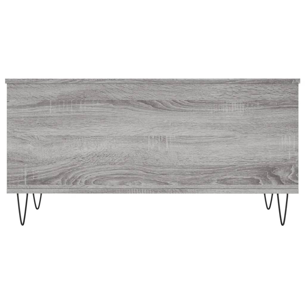 Coffee Table Grey Sonoma 90x44.5x45 cm Engineered Wood