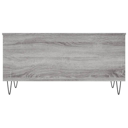 Coffee Table Grey Sonoma 90x44.5x45 cm Engineered Wood