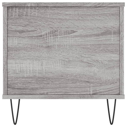 Coffee Table Grey Sonoma 90x44.5x45 cm Engineered Wood