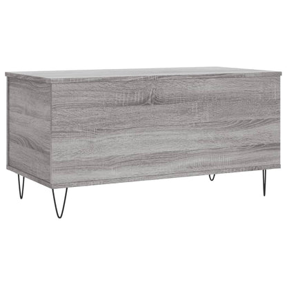 Coffee Table Grey Sonoma 90x44.5x45 cm Engineered Wood