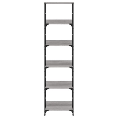 Bookshelf Grey Sonoma 50x33x188.5 cm Engineered Wood