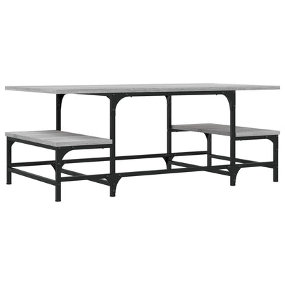 Coffee Table Grey Sonoma 100x50.5x40 cm Engineered Wood