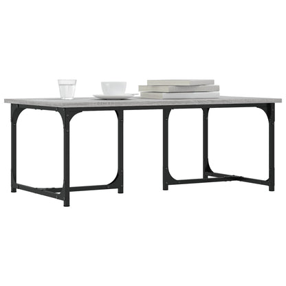 Coffee Table Grey Sonoma 90x50x35 cm Engineered Wood