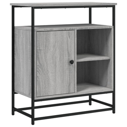Sideboard Grey Sonoma 69x35x80 cm Engineered Wood