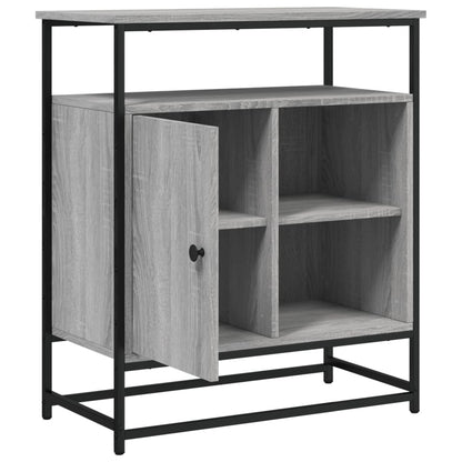 Sideboard Grey Sonoma 69x35x80 cm Engineered Wood