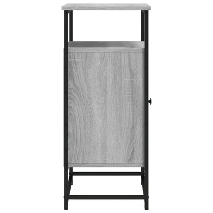 Sideboard Grey Sonoma 69x35x80 cm Engineered Wood