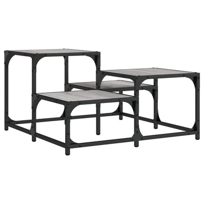 Coffee Table Grey Sonoma 68x68x40 cm Engineered Wood