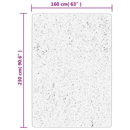 Rug HUARTE Short Pile Soft and Washable Sand 160x230 cm
