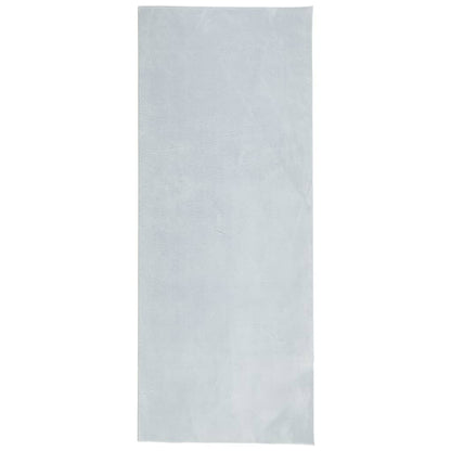 Rug HUARTE Short Pile Soft and Washable Blue 80x200 cm