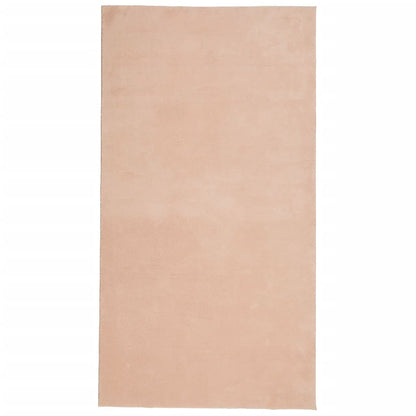 Rug HUARTE Short Pile Soft and Washable Blush 80x150 cm