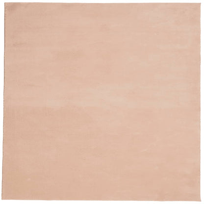 Rug HUARTE Short Pile Soft and Washable Blush 160x160 cm