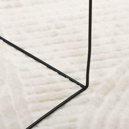 Rug IZA Short Pile Scandinavian Look Cream 80x150 cm