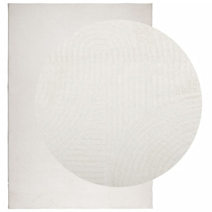 Rug IZA Short Pile Scandinavian Look Cream 160x230 cm