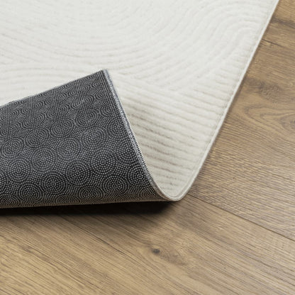 Rug IZA Short Pile Scandinavian Look Cream 160x230 cm