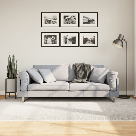 Rug IZA Short Pile Scandinavian Look Cream 160x230 cm